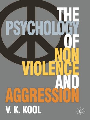 cover image of Pschology of Non-violence and Aggression